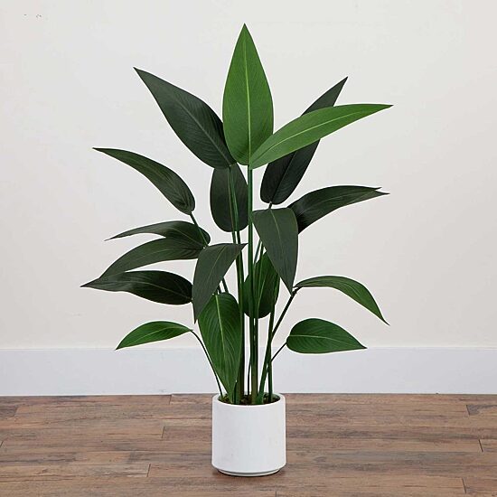Nearly Natural 43in. Green Sky Bird Artificial Plant