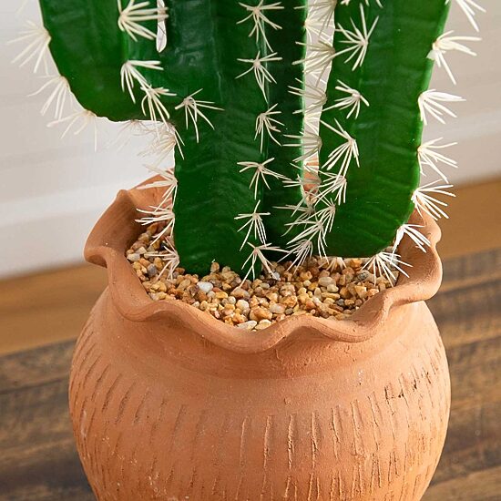 Nearly Natural 28in. Green Cactus Artificial Plant