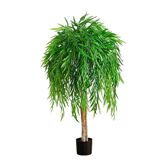 Nearly Natural 4ft. Green Willow Indoor Artificial Tree