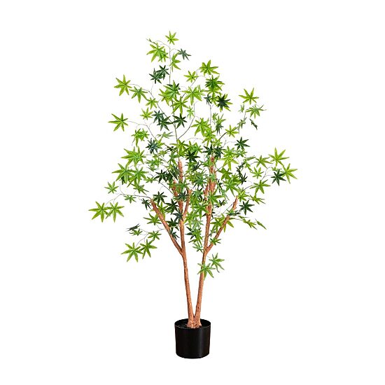 Nearly Natural 4ft. Green Maple Indoor Artificial Tree