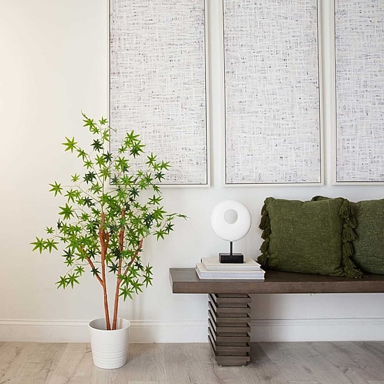 Nearly Natural 4ft. Green Maple Indoor Artificial Tree