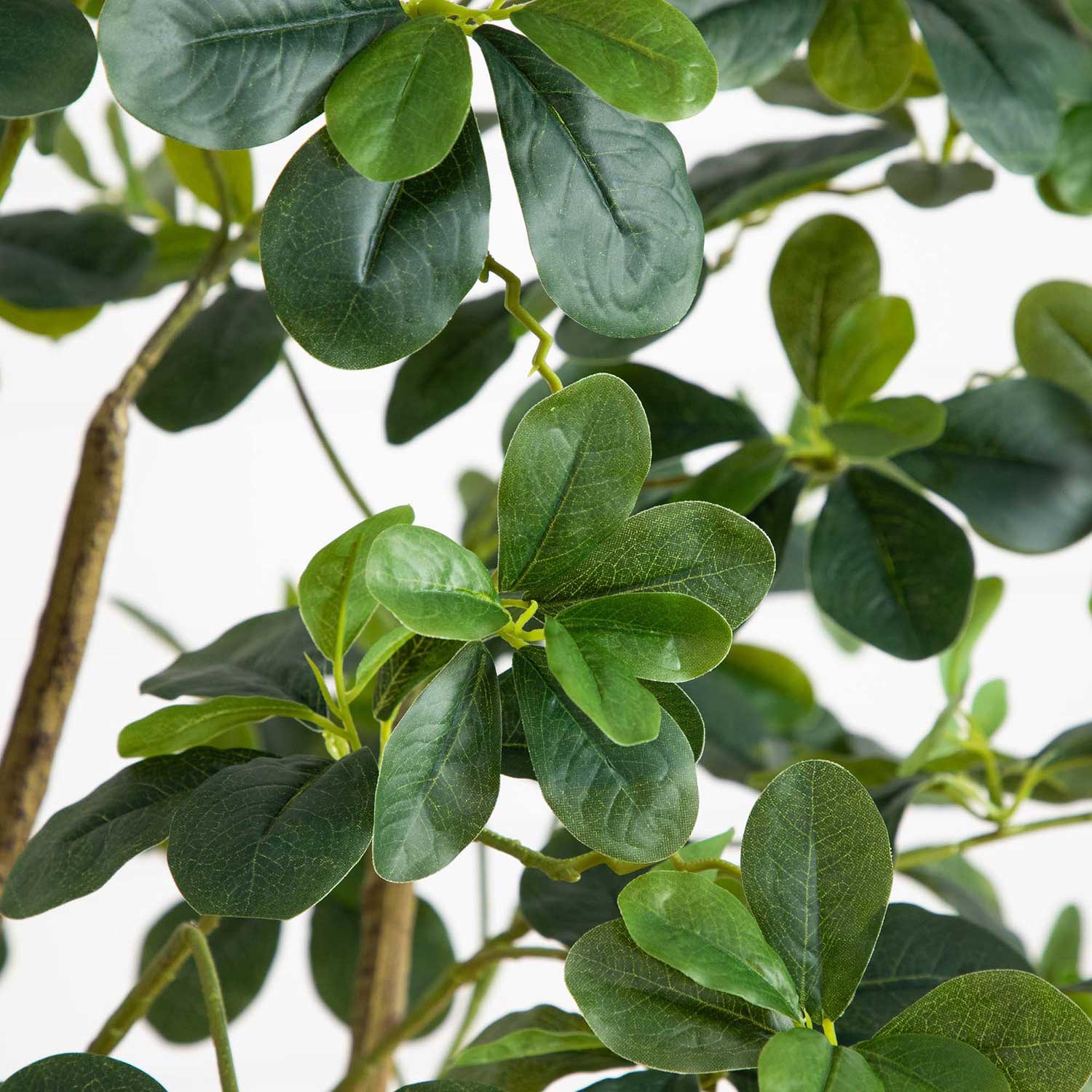 Nearly Natural 6ft. Green Black Olive Indoor Artificial Tree
