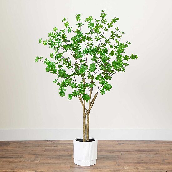 Nearly Natural 5ft. Green Enkianthus Indoor Artificial Tree