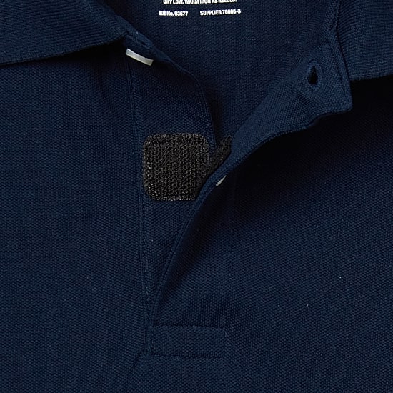 St. John's Bay Dexterity Premium Stretch Mens Classic Fit Easy-on + Easy-off Adaptive Short Sleeve Polo Shirt