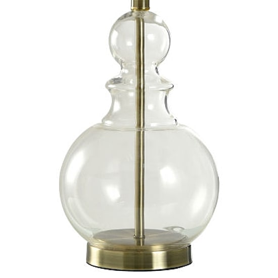 Collective Design By Stylecraft Glass Gourd Table Lamp