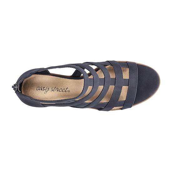 Easy Street Womens Marg Heeled Sandals