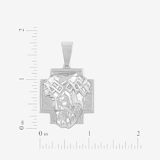 Mens Stainless Steel 24 Inch Pendant Necklace