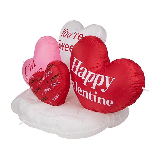 Northlight 5ft Day Conversation Hearts Lighted Valentines Day Inflatable