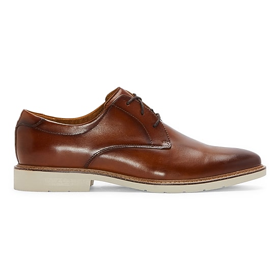 Florsheim Mens Highpoint Plain Toe Round Closed Toe Oxford Shoes