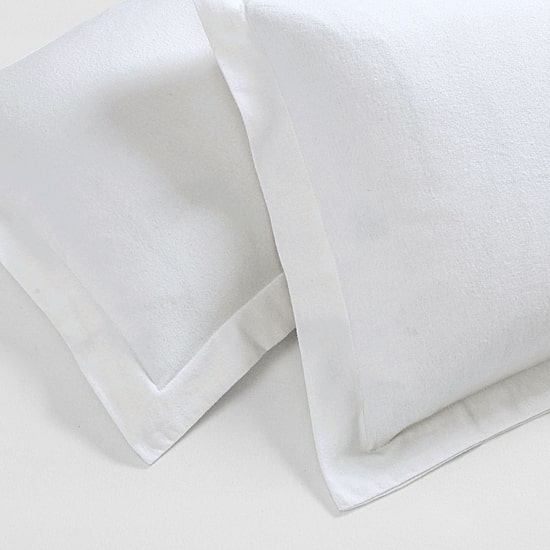 SUPERIOR® Solid Cotton Heavyweight Warm Reversible Duvet Cover