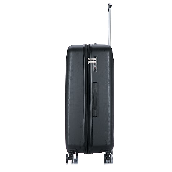 Dukap Crypto 28 Inch Hardside Expandable Lightweight Checked Spinner Luggage