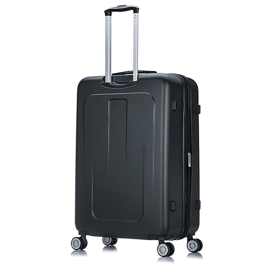 Dukap Crypto 28 Inch Hardside Expandable Lightweight Checked Spinner Luggage
