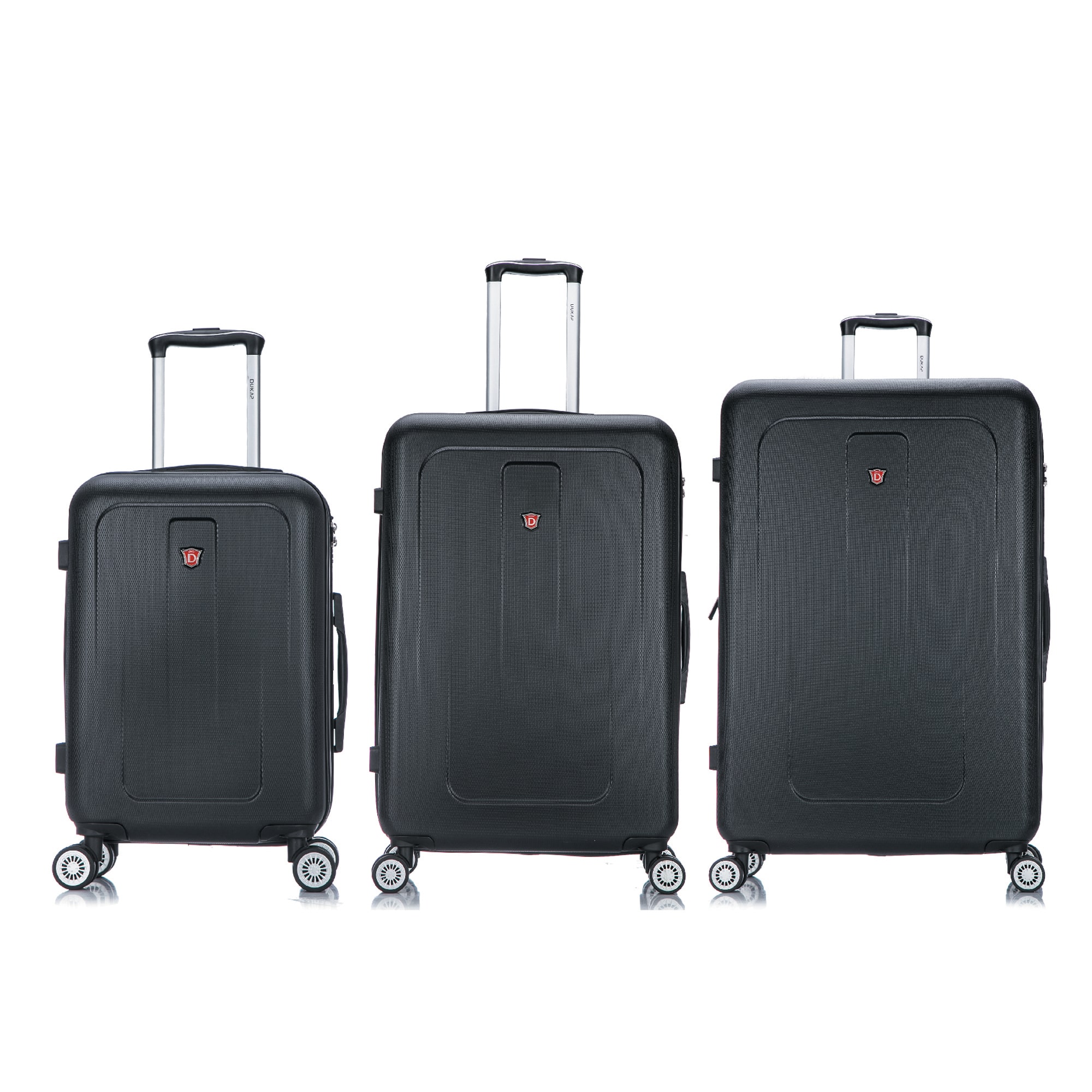DUKAP Crypto Lightweight Hardside 3 piece set 20''/28''/32''