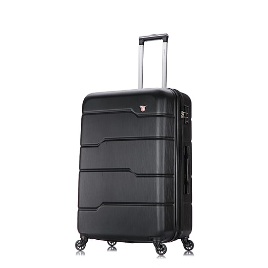 Dukap Rodez 28 Inch Hardside Expandable Lightweight Checked Spinner Luggage