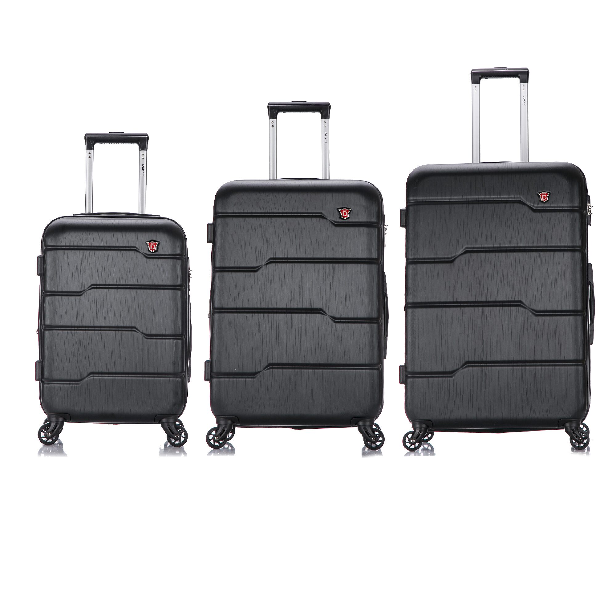 DUKAP Rodez Lightweight Hardside 3-Pc Set