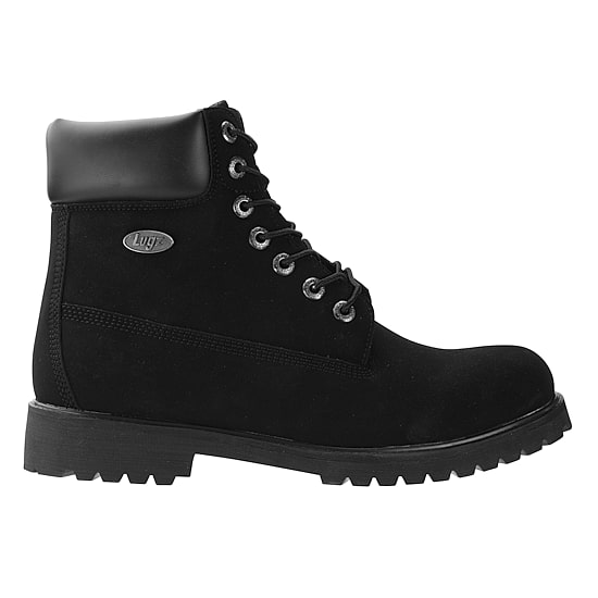 Lugz Mens Convoy Wr Water Resistant Flat Heel Work Boots