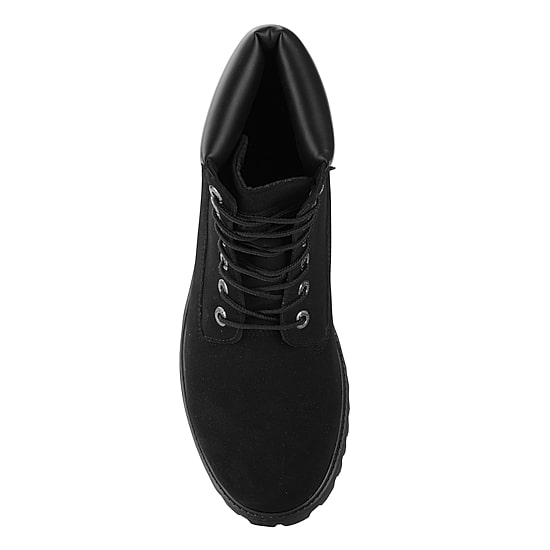 Lugz Mens Convoy Wr Water Resistant Flat Heel Work Boots
