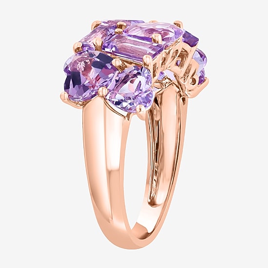 Effy Final Call Limited Quantities! Womens Genuine Purple Amethyst 14K Gold Cocktail Ring
