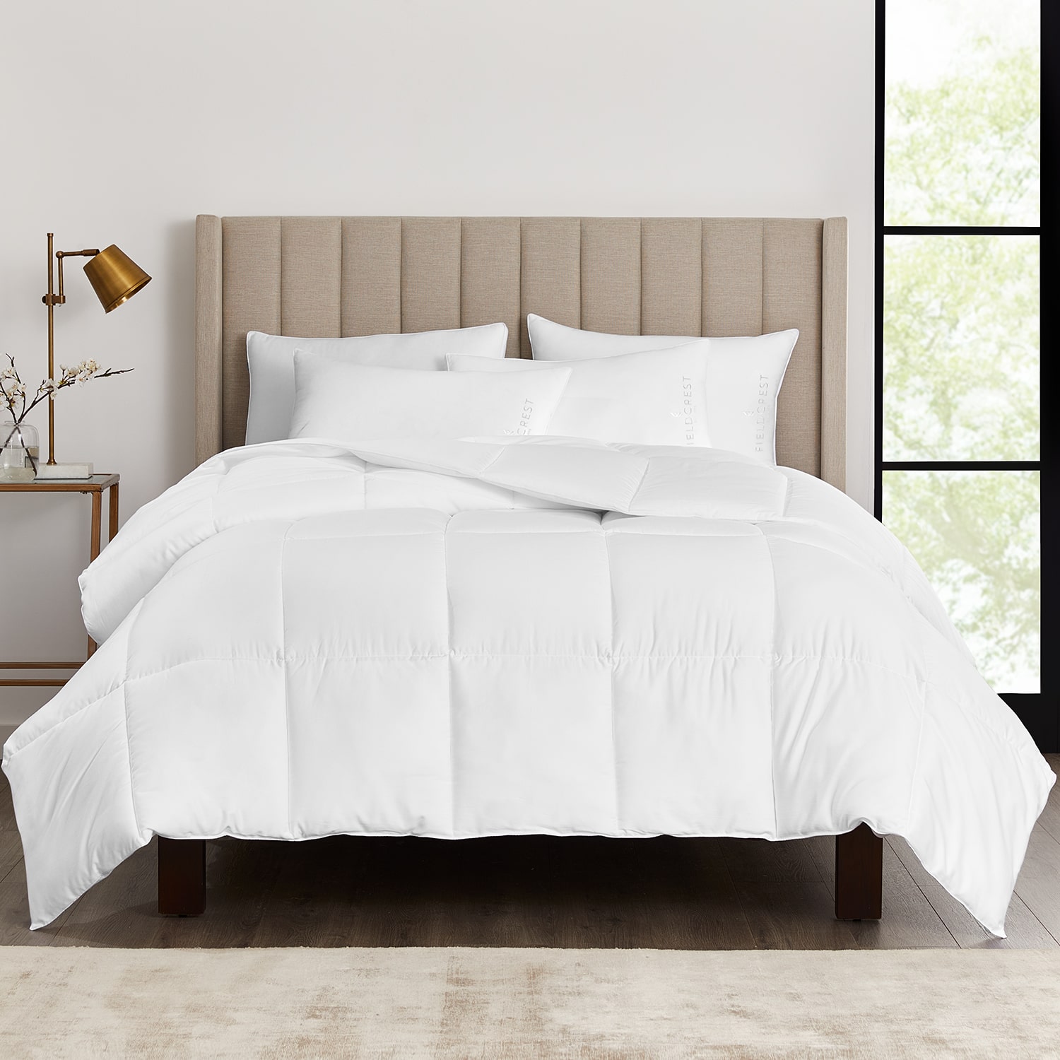 Fieldcrest Luxury Light Warmth Down Alternative Comforter