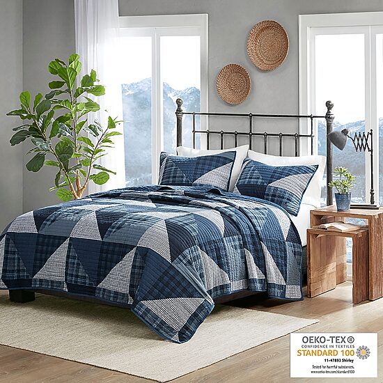 Woolrich Olsen Oversized Cotton 3-pc. Quilt Set