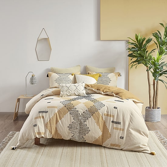 INK+IVY Arizona 3 Piece Cotton Duvet Cover Set