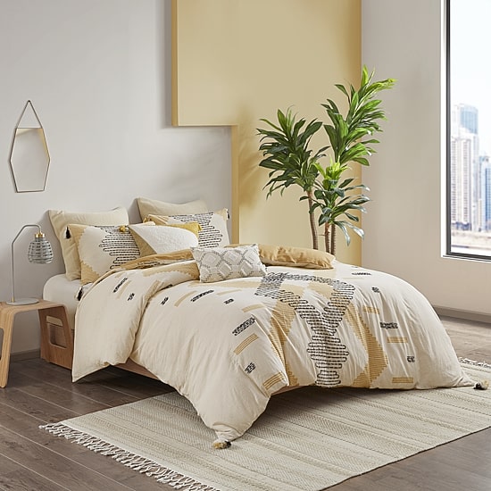 INK+IVY Arizona 3 Piece Cotton Duvet Cover Set