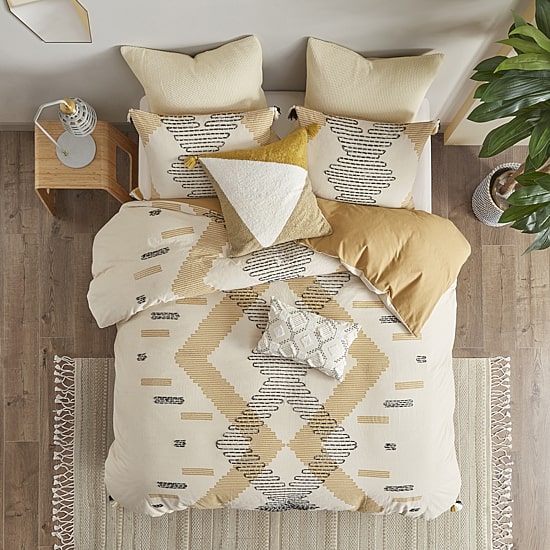 INK+IVY Arizona 3 Piece Cotton Duvet Cover Set