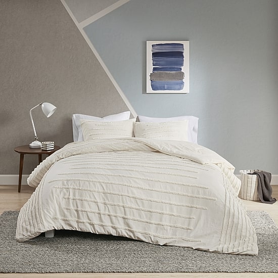 Intelligent Design Camden 3 Piece Cotton Chenille Comforter Set