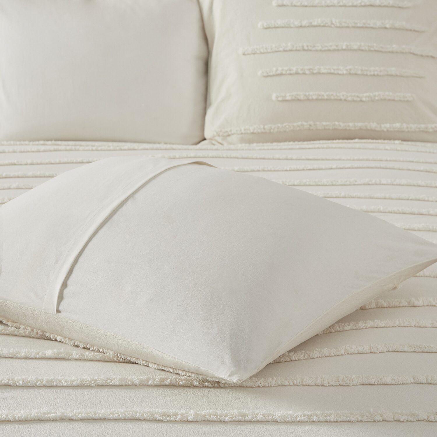 Intelligent Design Camden 3 Piece Cotton Chenille Duvet Cover Set