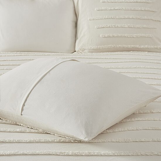 Intelligent Design Camden 3 Piece Cotton Chenille Duvet Cover Set