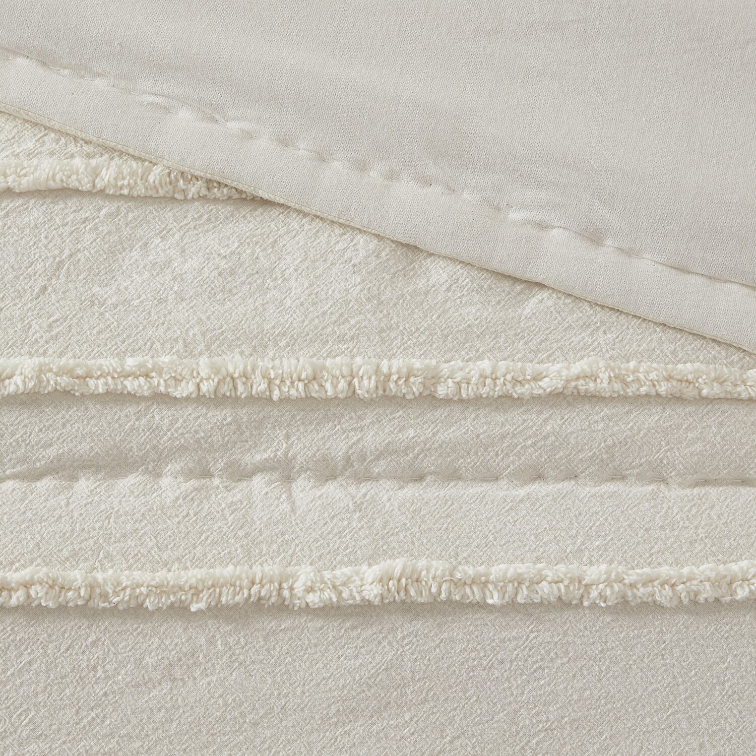 Urban Habitat Camden 3-Pc Cotton Quilt Set With Chenille Trims