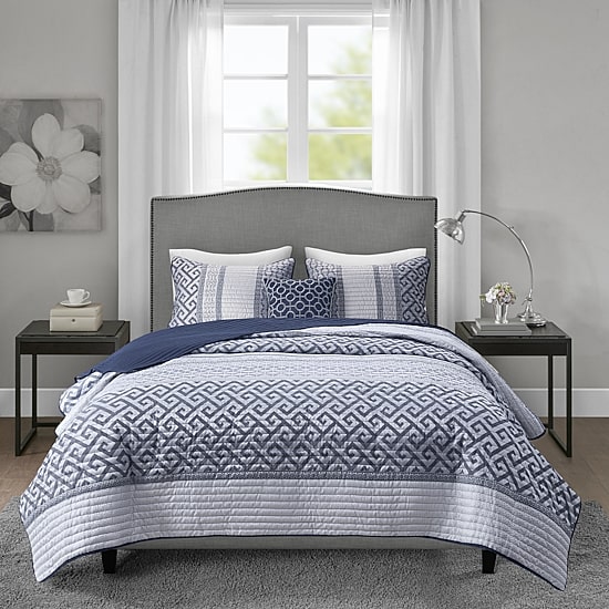 Madison Park Christian 4-pc. Hypoallergenic Quilt Set