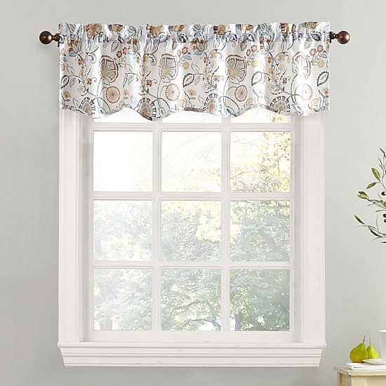 No 918 Signy Rod Pocket Tailored Valance