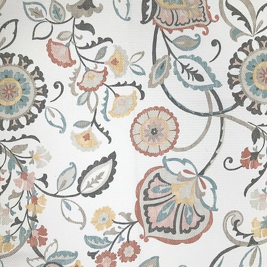No 918 Signy Jacobean Pattern 2-pc. Rod Pocket Window Tier