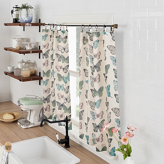No 918 Magdalena 2-pc. Rod Pocket Window Tier