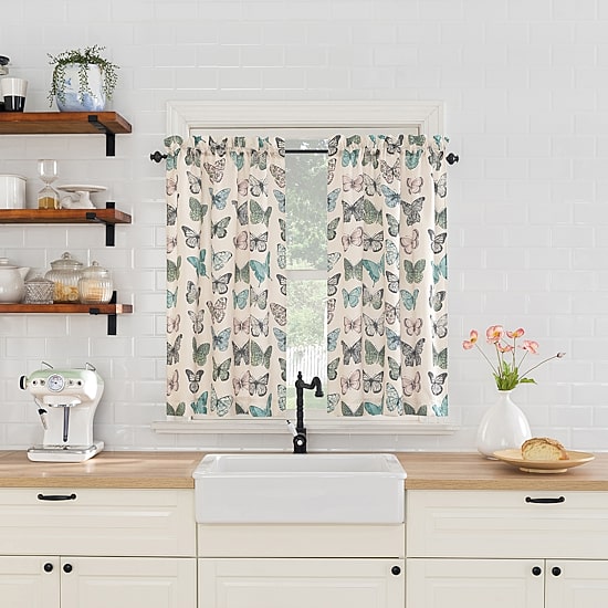 No 918 Magdalena 2-pc. Rod Pocket Window Tier
