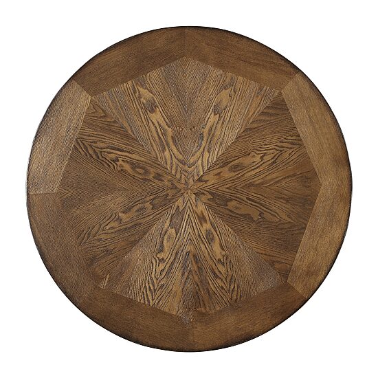 Linon Firview Round Wood-Top Dining Table