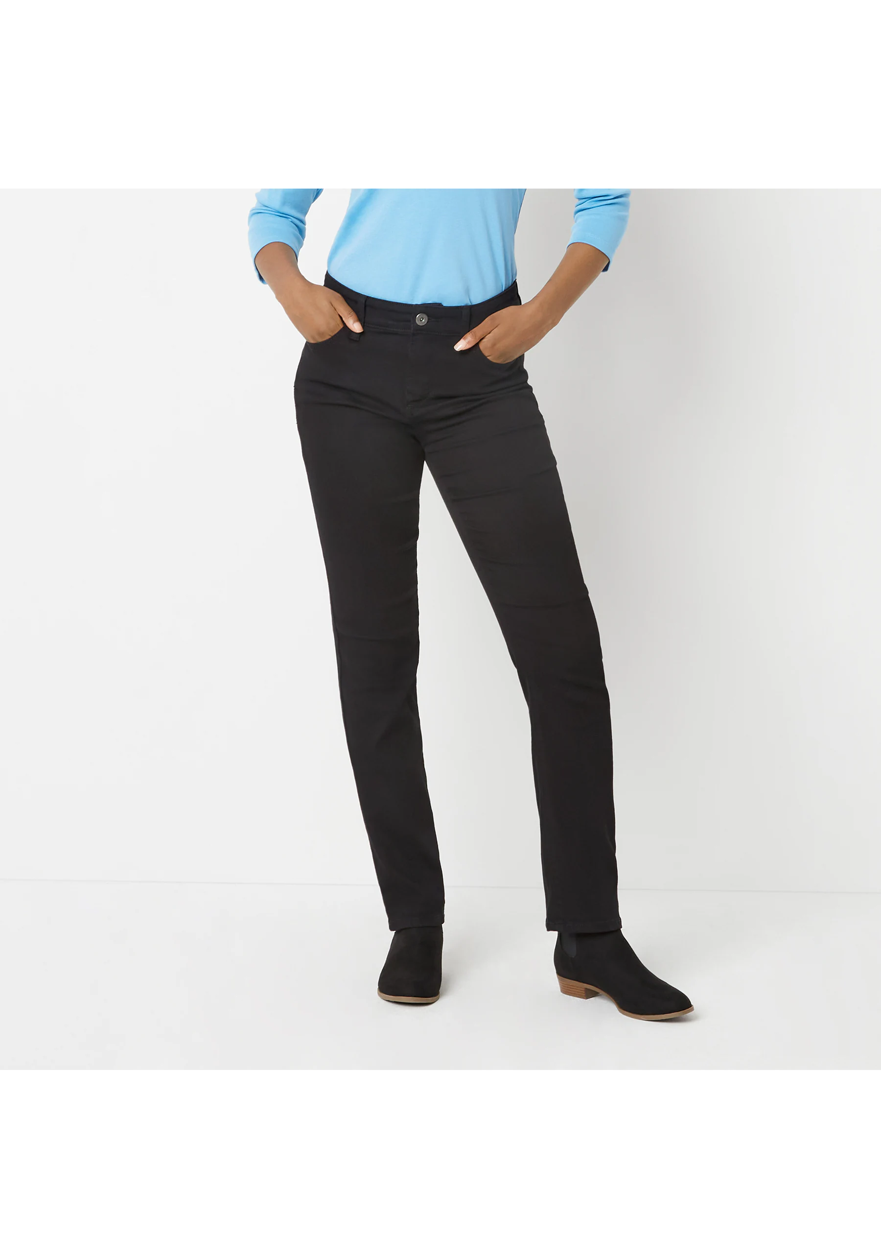St. John's Bay Womens Tall Mid Rise Straight Leg Jean by JCPenney