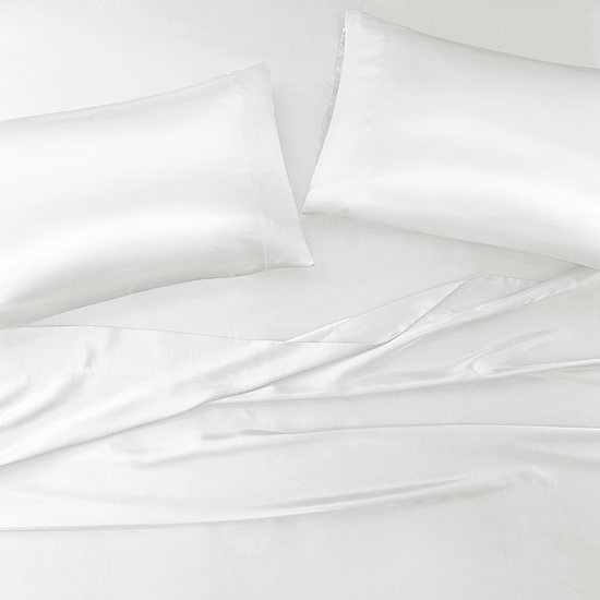Madison Park Essentials Satin Wrinkle Resistant Pillowcase