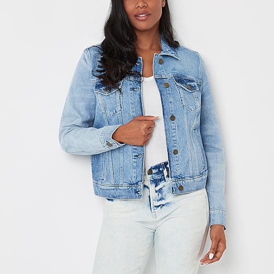 a.n.a Womens Denim Midweight Jacket