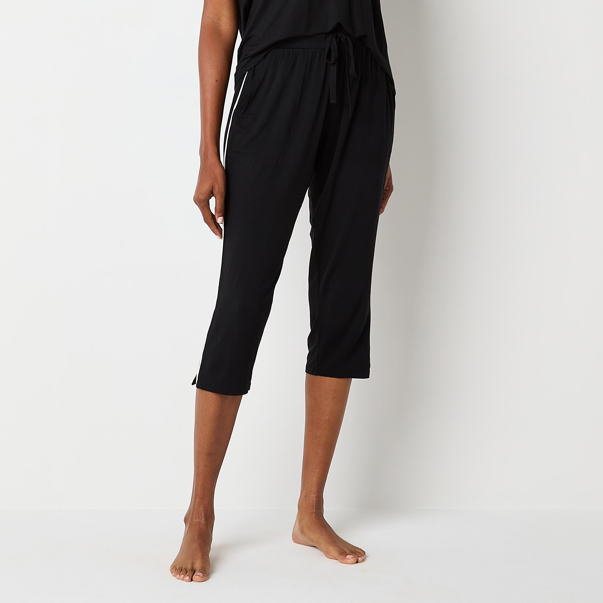 Liz Claiborne Cool and Calm Womens Pajama Capri Pant