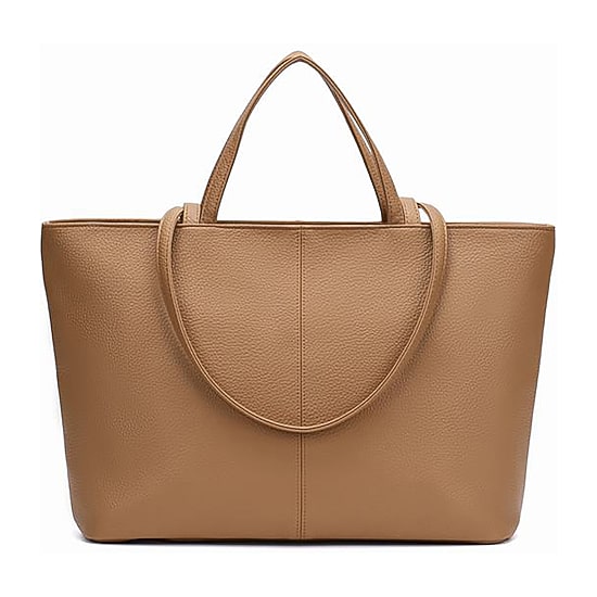 London Fog East West Double Handle Tote Bag, Color: Beige - JCPenney