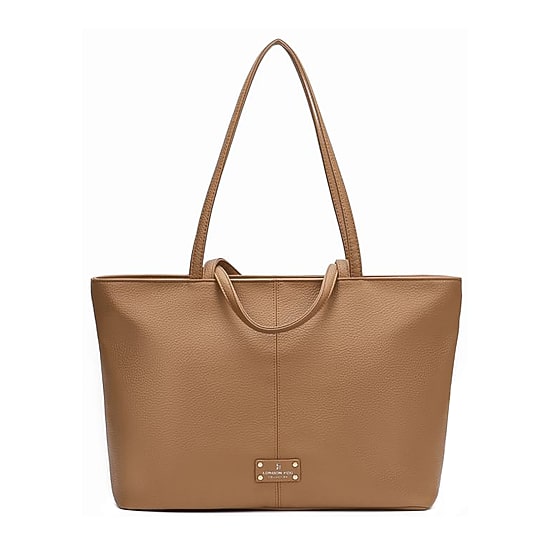 豚しゃぶ PU LEATHER TOTE BAG (LIME) 786B London Fog East West Double Handle Tote Bag, Color: Beige - JCPenney