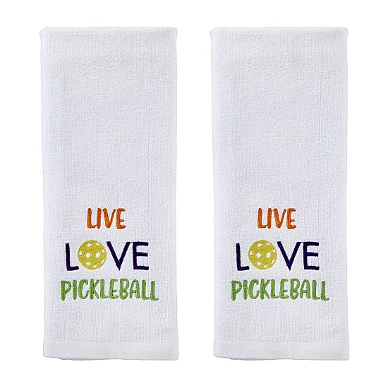 Saturday Knight Live Love Pickleball 2-pc. Hand Towel
