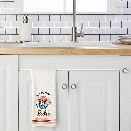 Saturday Knight Not My First Rodeo 2-pc. Hand Towel