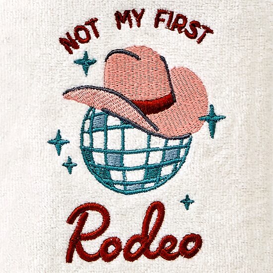 Saturday Knight Not My First Rodeo 2-pc. Hand Towel