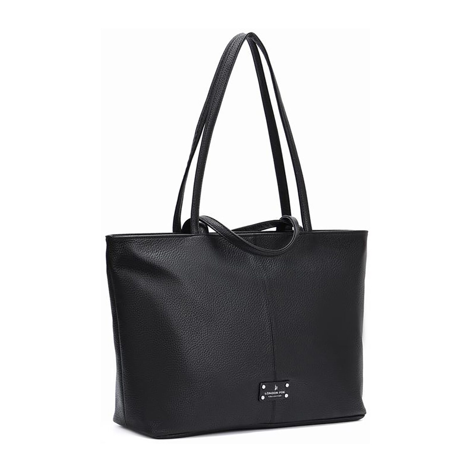 London Fog East West Double  Handle Tote Bag