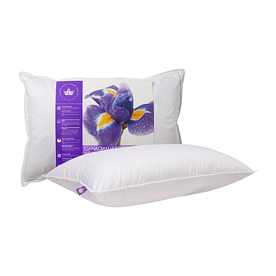 Canadian Down & Feather Company 725 Loft Hutterite White Goose Down Pillow - Firm Support