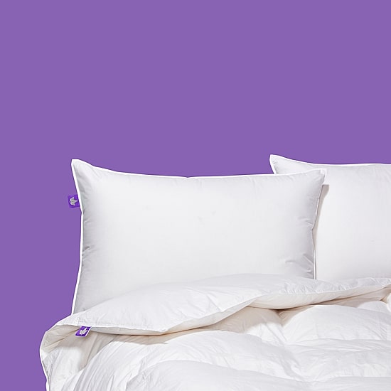 Canadian Down & Feather Company 725 Loft Hutterite White Goose Down Pillow - Firm Support