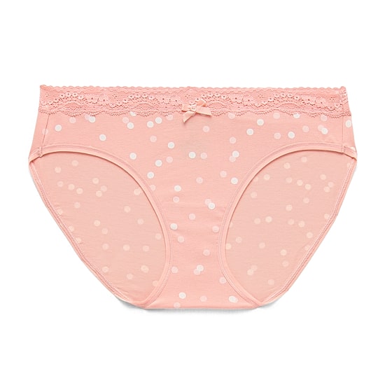 Ambrielle Cotton Bikini Panty